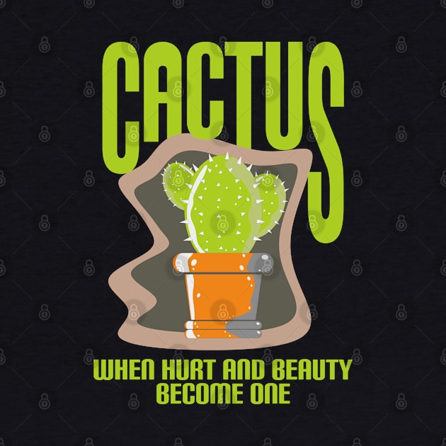 Cactus...When hurt and beauty become one by radeckari25